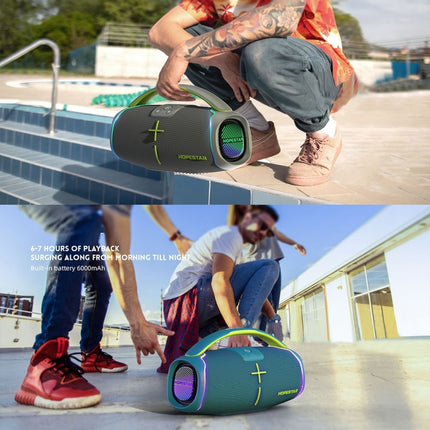 HOPESTAR H61 Outdoor IPX6 Waterproof Portable 50W Surround Bluetooth Speaker