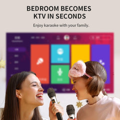 Oneder D7 Bluetooth Speaker Outdoor Karaoke Wireless Speakers With Two Mic