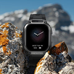 LEMFO DM63 2.13 inch AMOLED Square Screen Smart Watch Android 8.1, 2GB+16GB