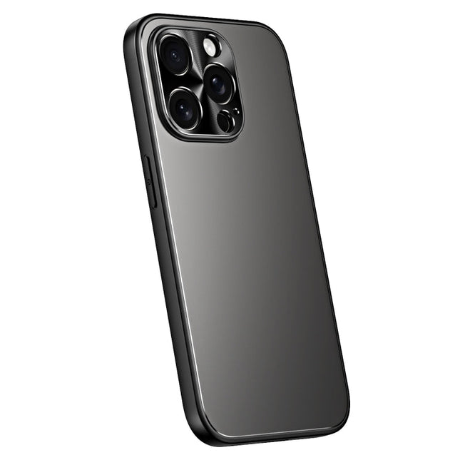 R-JUST RJ-61 Electroplating Frosted TPU + PC Phone Case, For iPhone 14 Pro, For iPhone 14 Pro Max, For iPhone 13 Pro Max, For iPhone 13 Pro, For iPhone 13, For iPhone 12 Pro Max