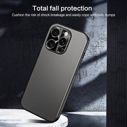 R-JUST RJ-61 Electroplating Frosted TPU + PC Phone Case, For iPhone 12 Pro
