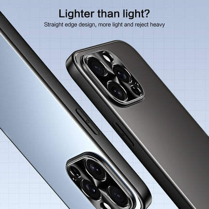 R-JUST RJ-61 Electroplating Frosted TPU + PC Phone Case, For iPhone 12 Pro