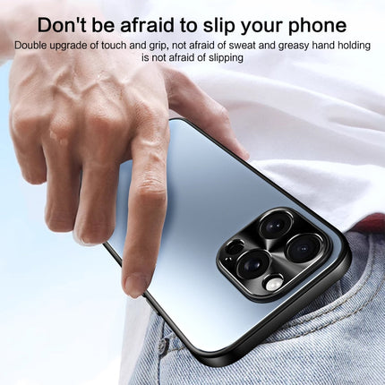 R-JUST RJ-61 Electroplating Frosted TPU + PC Phone Case, For iPhone 15 Pro Max, For iPhone 15 Pro, For iPhone 15 Plus, For iPhone 15, For iPhone 14 Plus, For iPhone 14