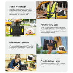 Ulefone 4 in 1 Multi-purpose Tablet Carry Case, For Ulefone Armor Pad 4 Series, For Ulefone Armor Pad 2