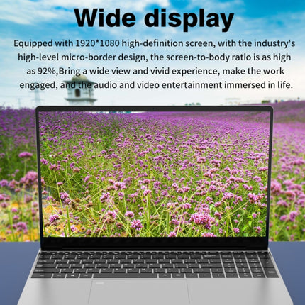 GXMO F152G 15.6 inch Laptop, Windows 11 Intel Alder Lake N95 Quad Core, Support Fingerprint Unlock