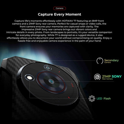 HOTWAV T7 Rugged Phone, 6280mAh, 6.52 inch Android 13 MT8788 Octa Core, Network: 4G, OTG