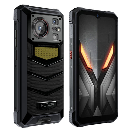 HOTWAV W11 Rugged Phone, Night Vision, 20800mAh, 6.6 inch Android 13 MT8788 Octa Core, Network: 4G, OTG, Recording Call, 6GB+256GB