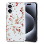 For iPhone 16 / Red Flowers