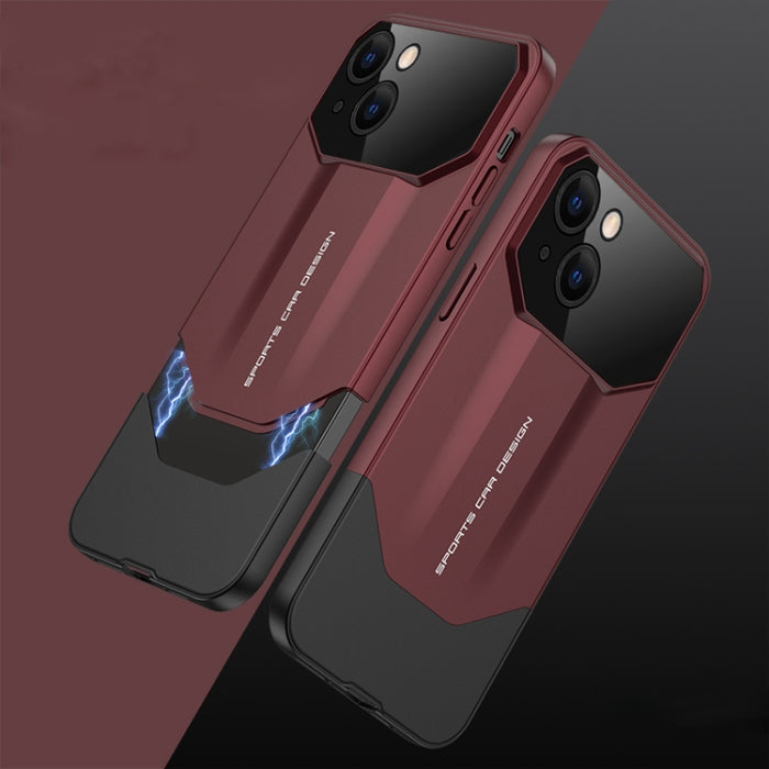 For iPhone 14 GKK Ultimate Design All-inclusive Shockproof Phone Case (Red)