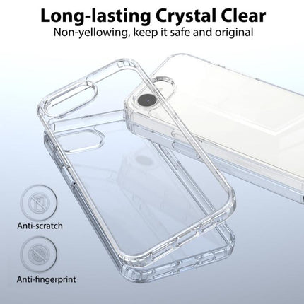 Scratchproof Acrylic TPU Phone Case, For iPhone 17e / 16e, For iPhone 17 Pro Max, For iPhone 17 Pro, For iPhone 17, For iPhone Air, For iPhone 16 Pro Max, For iPhone 16 Pro, For iPhone 16 Plus, For iPhone 16