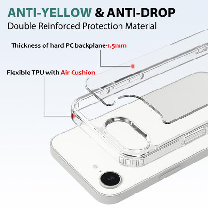 Scratchproof Acrylic TPU Phone Case, For iPhone 17e / 16e, For iPhone 17 Pro Max, For iPhone 17 Pro, For iPhone 17, For iPhone Air, For iPhone 16 Pro Max, For iPhone 16 Pro, For iPhone 16 Plus, For iPhone 16