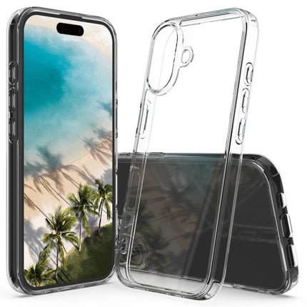 Scratchproof Acrylic TPU Phone Case, For iPhone 17e / 16e, For iPhone 17 Pro Max, For iPhone 17 Pro, For iPhone 17, For iPhone Air, For iPhone 16 Pro Max, For iPhone 16 Pro, For iPhone 16 Plus, For iPhone 16