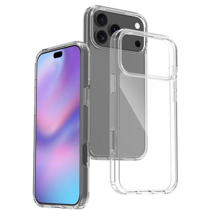 Scratchproof Acrylic TPU Phone Case, For iPhone 17e / 16e, For iPhone 17 Pro Max, For iPhone 17 Pro, For iPhone 17, For iPhone Air, For iPhone 16 Pro Max, For iPhone 16 Pro, For iPhone 16 Plus, For iPhone 16