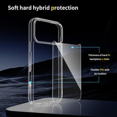 Scratchproof Acrylic TPU Phone Case, For iPhone 17 Pro Max, For iPhone 17 Pro, For iPhone 17, For iPhone 17 Air, iPhone 16e, For iPhone 16 Pro Max, For iPhone 16 Pro, For iPhone 16 Plus, For iPhone 16