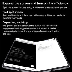 vivo X Fold3 Pro, Face ID / Fingerprint Identification, 8.03 inch + 6.53 inch Android 14 OriginOS 4 Snapdragon 8 Gen 3 Octa Core 3.3GHz, OTG, NFC, Network: 5G