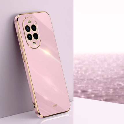 XINLI Straight 6D Plating Gold Edge TPU Phone Case, For Huawei Mate 70 Pro / 70 Pro+, For Huawei Mate 70, For Huawei Nova 13 Pro