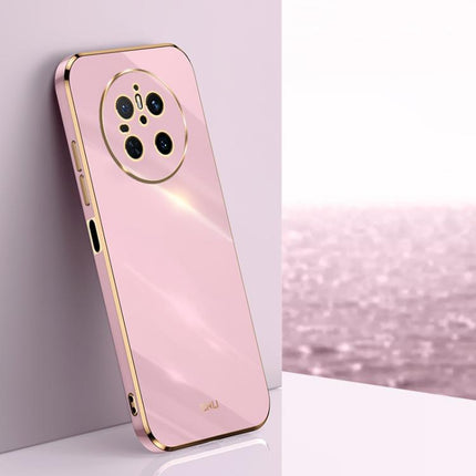 XINLI Straight 6D Plating Gold Edge TPU Phone Case, For Huawei Mate 70 Pro / 70 Pro+, For Huawei Mate 70, For Huawei Nova 13 Pro