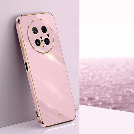 XINLI Straight 6D Plating Gold Edge TPU Phone Case, For Huawei Mate 70 Pro / 70 Pro+, For Huawei Mate 70, For Huawei Nova 13 Pro
