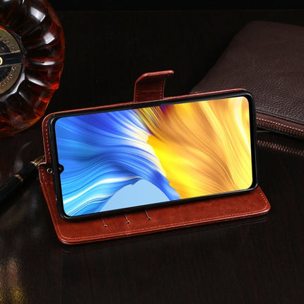 idewei Crazy Horse Texture Horizontal Flip Leather Case with Holder & Card Slots & Wallet, For Huawei Honor X10 Max, For Xiaomi Redmi 9C, For Xiaomi Redmi 10X Pro 5G
