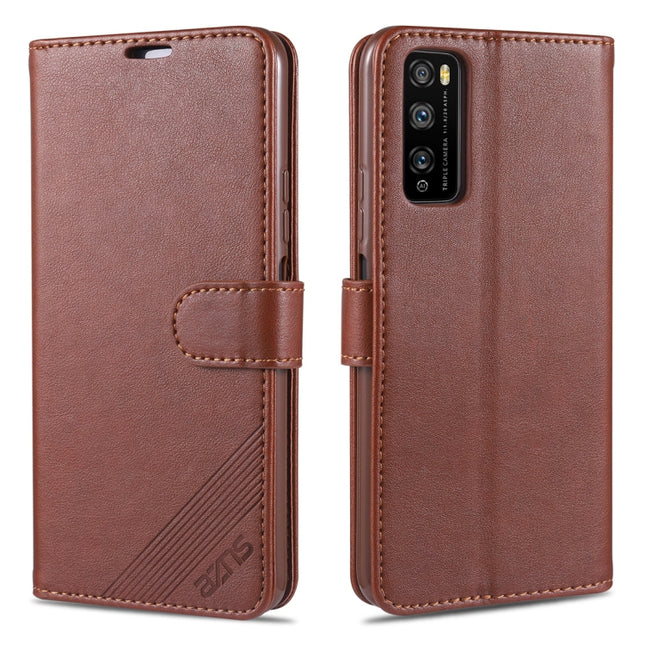 AZNS Sheepskin Texture Horizontal Flip Leather Case with Holder & Card Slots & Wallet, For Huawei Enjoy Z 5G, For Oppo Reno4 / Reno4 Pro, For Huawei Honor X10 5G, For Huawei Honor Play4, For Xiaomi Mi Note 10 Lite, For Huawei Honor Play 4T�������������...