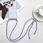 For iPhone 14 / Purple Blue Apricot
