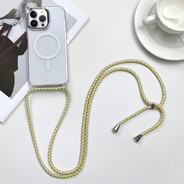 MagSafe Magnetic PC + TPU Phone Case with Lanyard, For iPhone 14, For iPhone 14 Pro