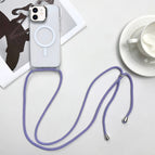 For iPhone 12 / Purple Blue Apricot