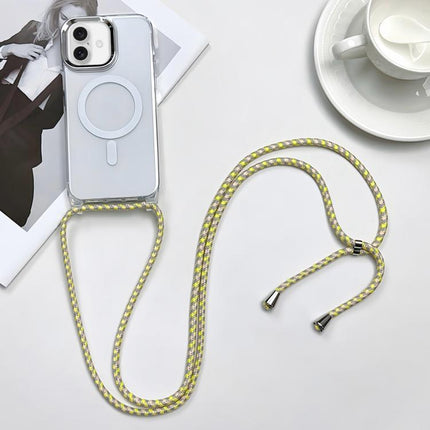 MagSafe Magnetic PC + TPU Phone Case with Lanyard, For iPhone 17 Pro, For iPhone 17