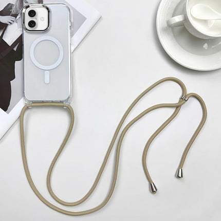 MagSafe Magnetic PC + TPU Phone Case with Lanyard, For iPhone 17 Pro, For iPhone 17