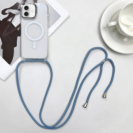 MagSafe Magnetic PC + TPU Phone Case with Lanyard, For iPhone 17 Pro, For iPhone 17