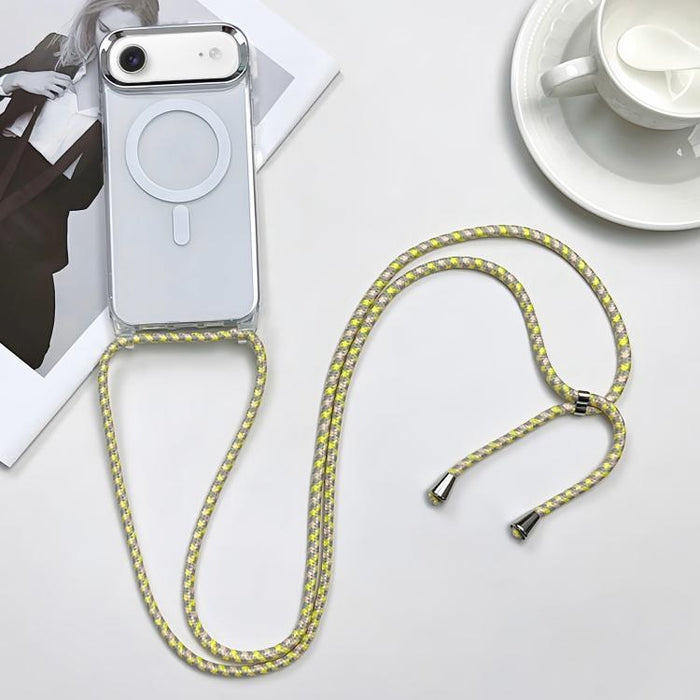 MagSafe Magnetic PC + TPU Phone Case with Lanyard, For iPhone Air, For iPhone 16 Pro Max