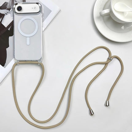 MagSafe Magnetic PC + TPU Phone Case with Lanyard, For iPhone Air, For iPhone 16 Pro Max