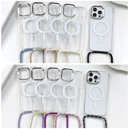 MagSafe Magnetic PC + TPU Phone Case with Lanyard, For iPhone 17e / 16e, For iPhone 17 Pro Max