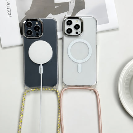 MagSafe Magnetic PC + TPU Phone Case with Lanyard, For iPhone 17e / 16e, For iPhone 17 Pro Max