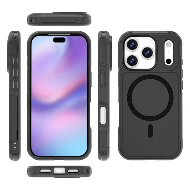 RedPepper Armor Magsafe PC Hybrid TPU Phone Case, For iPhone 17 Pro Max, For iPhone 17 Pro, For iPhone 17, For iPhone Air, For iPhone 16 Pro Max, For iPhone 16 Pro, For iPhone 16 Plus, For iPhone 16, For iPhone 15 Pro Max, For iPhone 15 Pro            ...