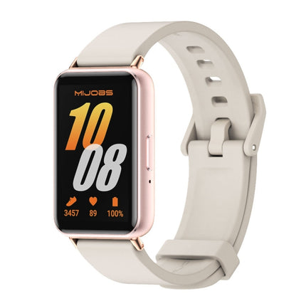 Mijobs Silicone Watch Band, For Samsung Galaxy Fit 3