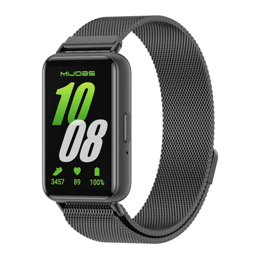 Mijobs Milan Magnetic Metal Watch Band, For Samsung Galaxy Fit 3