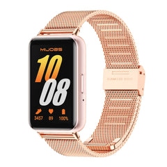 Mijobs Milan Buckle Metal Watch Band, For Samsung Galaxy Fit 3