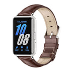 For Samsung Galaxy Fit 3 / Bamboo Coffee Silver