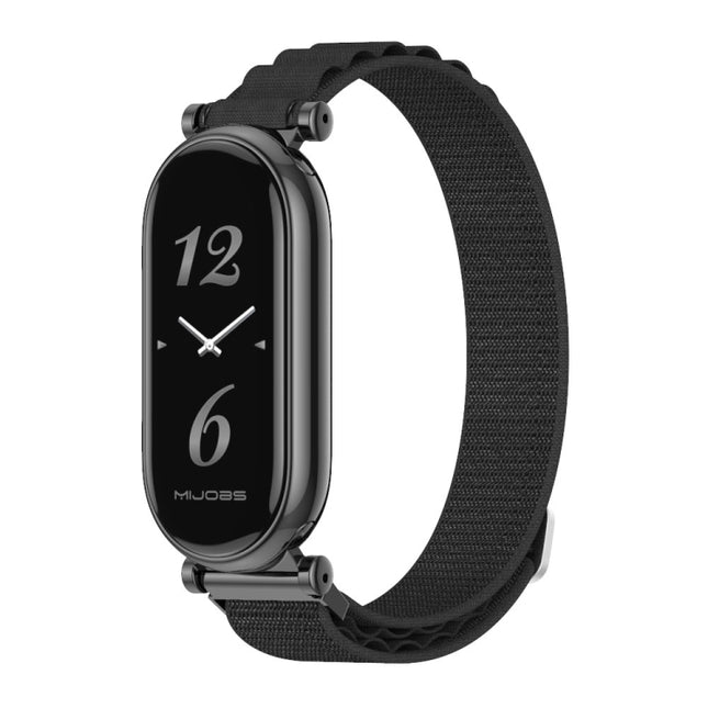 Mijobs GT4 Nylon Breathable Watch Band, For Xiaomi Smart Band 10 / 9 / 8