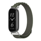 For Xiaomi Smart Band 10 / 9 / 8 / Army Green Silver