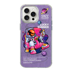 For iPhone 15 Pro Max / Purple Astronaut