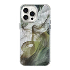For iPhone 15 Pro / Green Wash Painting