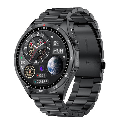 GTS4/LT09 1.5 inch IP67 Fitness Wellness Smart Watch Support Bluetooth Call / Sleep / Blood Oxygen / Heart Rate Health Monitor, Silicone Strap, Steel Strap