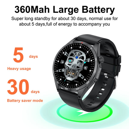 GS4/LT09 1.5 inch IP67 Fitness Wellness Smart Watch Support Bluetooth Call / Sleep / Blood Oxygen / Heart Rate Health Monitor, Silicone Strap, Steel Strap