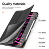 DUX DUCIS Domo Series Cloth Texture Magnetic Leather Tablet Case, For iPad Pro 13 2024, For iPad Air 13 2024, For iPad Pro 11 2024