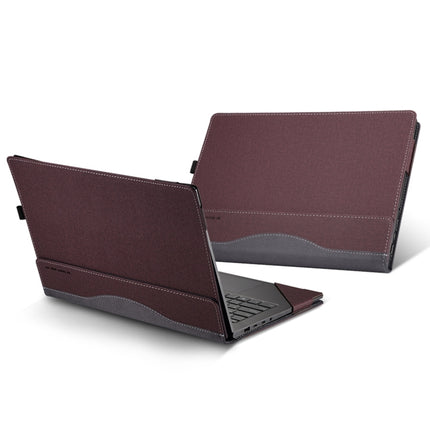 Leather Laptop Shockproof Protective Case, For HP ProBook 445 14 inch G10, For HP ProBook 455 15.6 inch G10, For HP Laptop 17-cu / 17s-cu 17.3 inch, For HP Pavilion X360 Laptop 14-dw / 14m-dw, For HP Laptop 14s-dp / 14-dk / 14s-dk                      ...