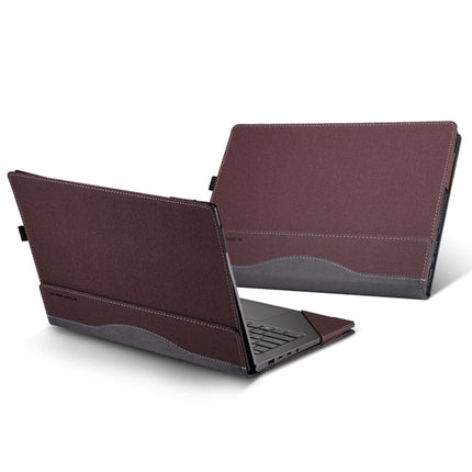 Leather Laptop Shockproof Protective Case, For HP ProBook 445 14 inch G10, For HP ProBook 455 15.6 inch G10, For HP Laptop 17-cu / 17s-cu 17.3 inch, For HP Pavilion X360 Laptop 14-dw / 14m-dw, For HP Laptop 14s-dp / 14-dk / 14s-dk                      ...