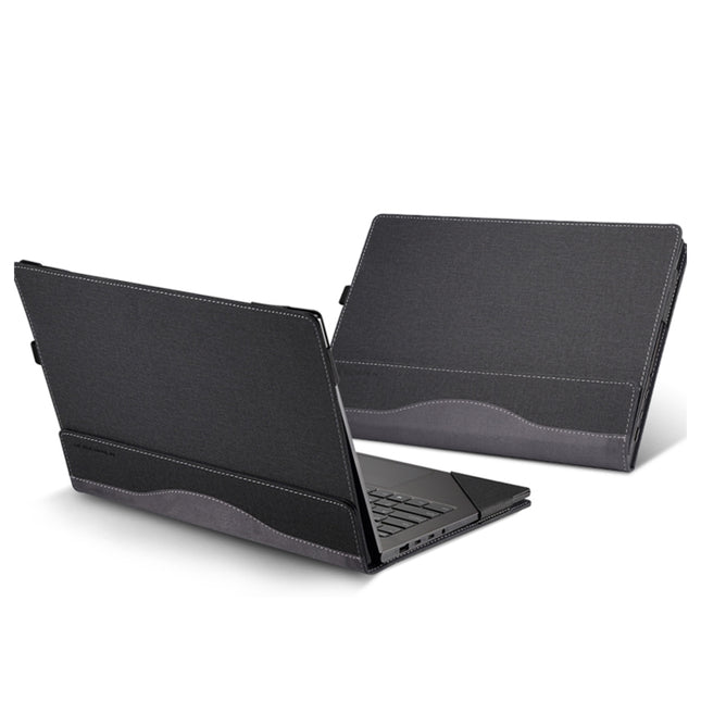 Leather Laptop Shockproof Protective Case, For HP Pavilion Laptop 14-ec / 14z-ec, For HP Pavilion X360 Laptop 14t-ek / 14-ek, For HP Pavilion X360 Convertible 14-dy, For HP Pavilion Plus Laptop 14-eh / 14t-eh, For HP EliteBook 845 / 840 14 inch G11    ...