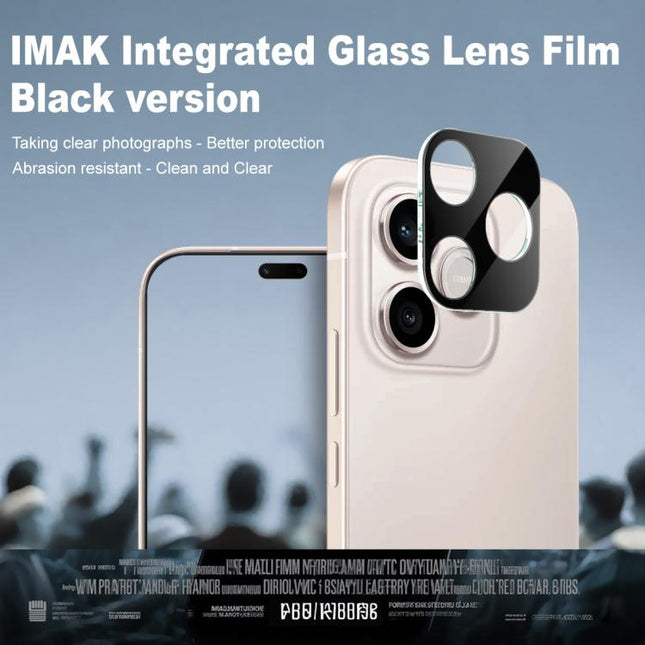 imak High Definition Integrated Glass Lens Film Black Version, For Honor 600 Lite Global, For Honor Magic8 Pro Air 5G, For Honor Win RT 5G, For Honor X8d 4G, For Honor 500 Pro 5G Global 155.8mm, For Honor 500 5G Global 155.8mm, For Honor Magic V Flip 2...